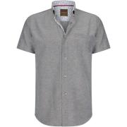 Overhemd Cappuccino Italia Korte Mouw Antraciet