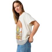 T-shirt Korte Mouw Wrangler T-shirt femme Girlfriend Vintage