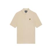 Polo Shirt Korte Mouw Lyle &amp; Scott Polo Monogram Jacquard