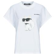 T-shirt Korte Mouw Karl Lagerfeld IKON AQUARELLE C LOOSE T-SHIRT
