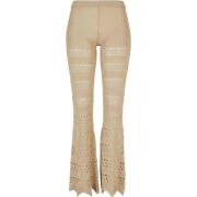 Legging Urban Classics Legging évasé tricot au crochet femme