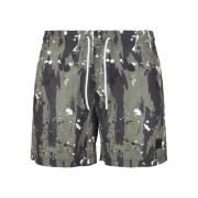 Zwembroek Urban Classics Short de bain pattern (Grandes tailles)