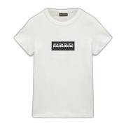 T-shirt Korte Mouw Napapijri T-shirt enfant Chamois