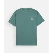 T-shirt Korte Mouw Oxbow Eeuwige korte mouw tee borst print TEREGOR