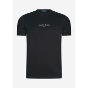 T-shirt Fred Perry Embroidered t-shirt