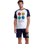 Pyjama's / nachthemden Admas Pyjamashort t-shirt The Dark Side Star Wa...