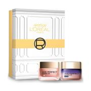 Hydraterend en voedend L'oréal Age Perfect Dag- en Nachtcrème Set