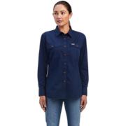 Overhemd Ariat Chemise manches longues en twill délavé femme Rebar