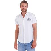 Overhemd Lange Mouw Camberabero Chemise seersucker uni