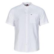 Overhemd Korte Mouw Tommy Jeans TJM REG MAO LINEN BLEND SS SHIRT