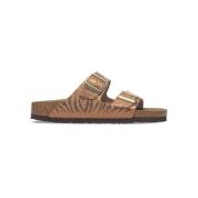 Sandalen BIRKENSTOCK Arizona BS Synthetik Narrow - Zebra Pecan