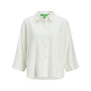 Blouse Jjxx Breeze Summer Shirt - Blanc de Blanc