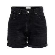 Korte Broek Only Noos Josephine Shorts - Washed Black