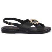 Sandalen S.piero BLK LEATHER