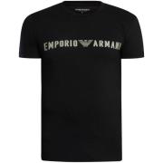 Pyjama's / nachthemden Emporio Armani Lounge Mega Logo T-shirt met ron...