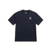 T-shirt Korte Mouw Blauer -