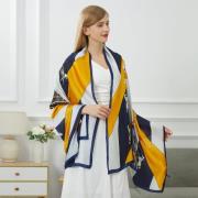 Sjaal V 1969 Vivace Patchwork zijden stola