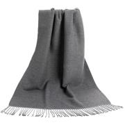 Sjaal Alberto Cabale Grijze kasjmier sjaal Recto-Verso