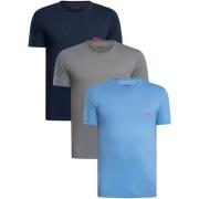 Pyjama's / nachthemden BOSS 3-pack Lounge Crew T-shirts