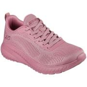 Lage Sneakers Skechers Bobs Squad Chaos-Face Off 117209-RAS Raspberry