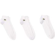 Socks Lacoste 3 Pack Low Socks White