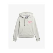 Sweater Superdry Sweatshirt à capuche et rayures arc-en-ciel femme