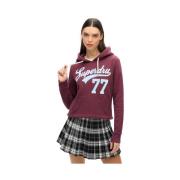 Sweater Superdry Sweatshirt à capuche femme Super 77