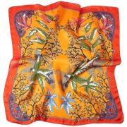 Sjaal Alberto Cabale Klein zijden vierkant Island Cléo