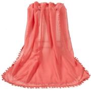 Sjaal Alberto Cabale Lichtroze katoenen sjaal Elvia