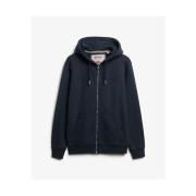 Sweater Superdry Sweatshirt à capuche zippé Essential Logo