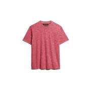 T-shirt Korte Mouw Superdry T-shirt surteint flammé chiné