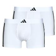 Boxers adidas ACTIVE FLEX COTTON 3 STRIPES Low Rise Pack de 2