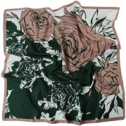 Sjaal Alberto Cabale Grote zijden vierkant Rose Zoé