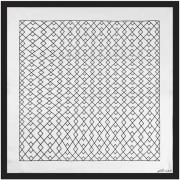 Sjaal V 1969 Carré de Soie DOOLHOF