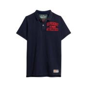 Polo Shirt Korte Mouw Superdry Polo Vintage Athletic