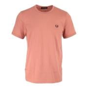T-shirt Korte Mouw Fred Perry Ringer