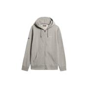 Sweater Superdry Sweatshirt à capuche zippé uni