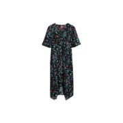 Jurk Superdry Robe mi-longue transparente femme