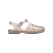 Sandalen Melissa Possession Shiny Sandals - Beige/Silver Glitter