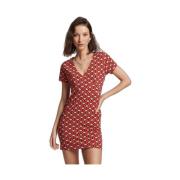 Jurk Superdry Robe de jour portefeuille femme