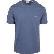 T-shirt Gant T-shirt Shield Logo Dusty Navy