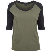T-shirt Korte Mouw Urban Classics T-shirt femme Urban Classic raglan