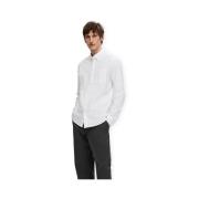 Overhemd Lange Mouw Selected Noos Regrick Oxford Shirt - White