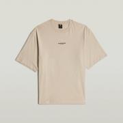 T-shirt G-Star Raw D24780-C336 CENTER CHEST BOXY-1214 BRICK