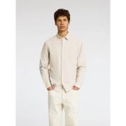Overhemd Lange Mouw Selected 16078867 SLIM LINEN-PURE CASHMERE
