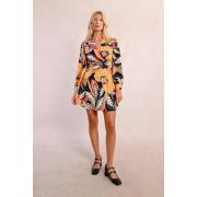 Jurk Molly Bracken J110DP-MANGO YELLOW JANE