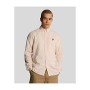Overhemd Lange Mouw Lyle &amp; Scott LW2207V LINEN BLEND OXFORD-X588 L...