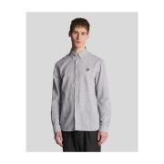 Overhemd Lange Mouw Lyle &amp; Scott LW2207V LINEN BLEND OXFORD-Z271 D...