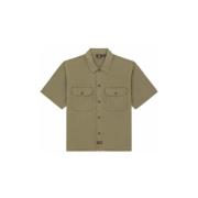 Overhemd Lange Mouw Dickies UNIONVILLE WORK SHIRT DK0A4Z7Q-MGR1 MILITA...