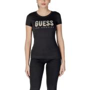 T-shirt Korte Mouw Guess CN SS GLITTER DEGRAD W5GI14 J1314